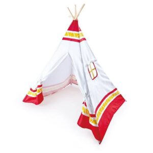 teepee-tent-red
